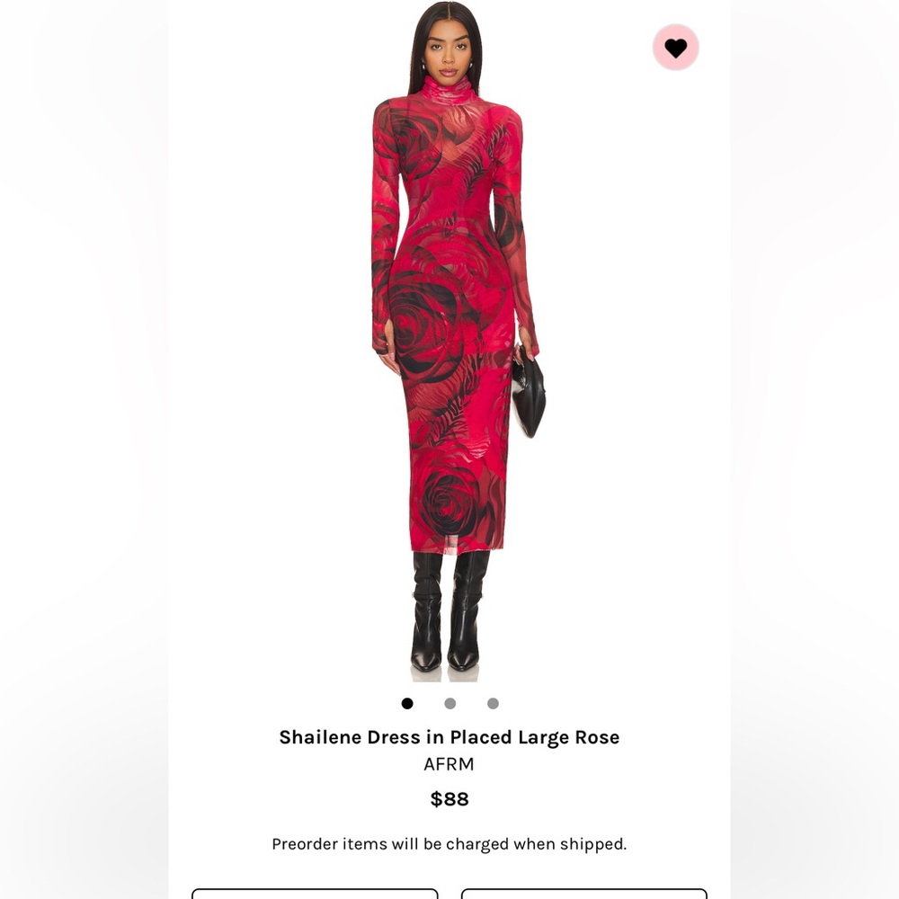 AFRM DRESS from Revolve
